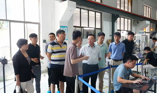 Science and technology experts from Jiusan Society entered Chengda Precision Machinery