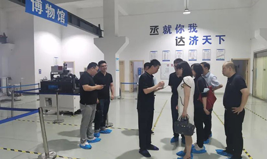 Deputy Mayor of Yuyao Pan Jianhong and his party inspected Chengda Precision Machinery